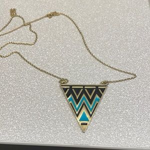 House of Harlow Triangle Pendant